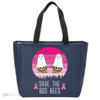 Save The Bbo Bees Breast Cancer Awareness Tote Bag thumb 0