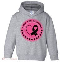 Save The Booters Breast Cancer Awareness Toddler Hoodie thumb 0