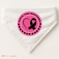 Save The Booters Breast Cancer Awareness USA-Made Doggie Bandana thumb 0