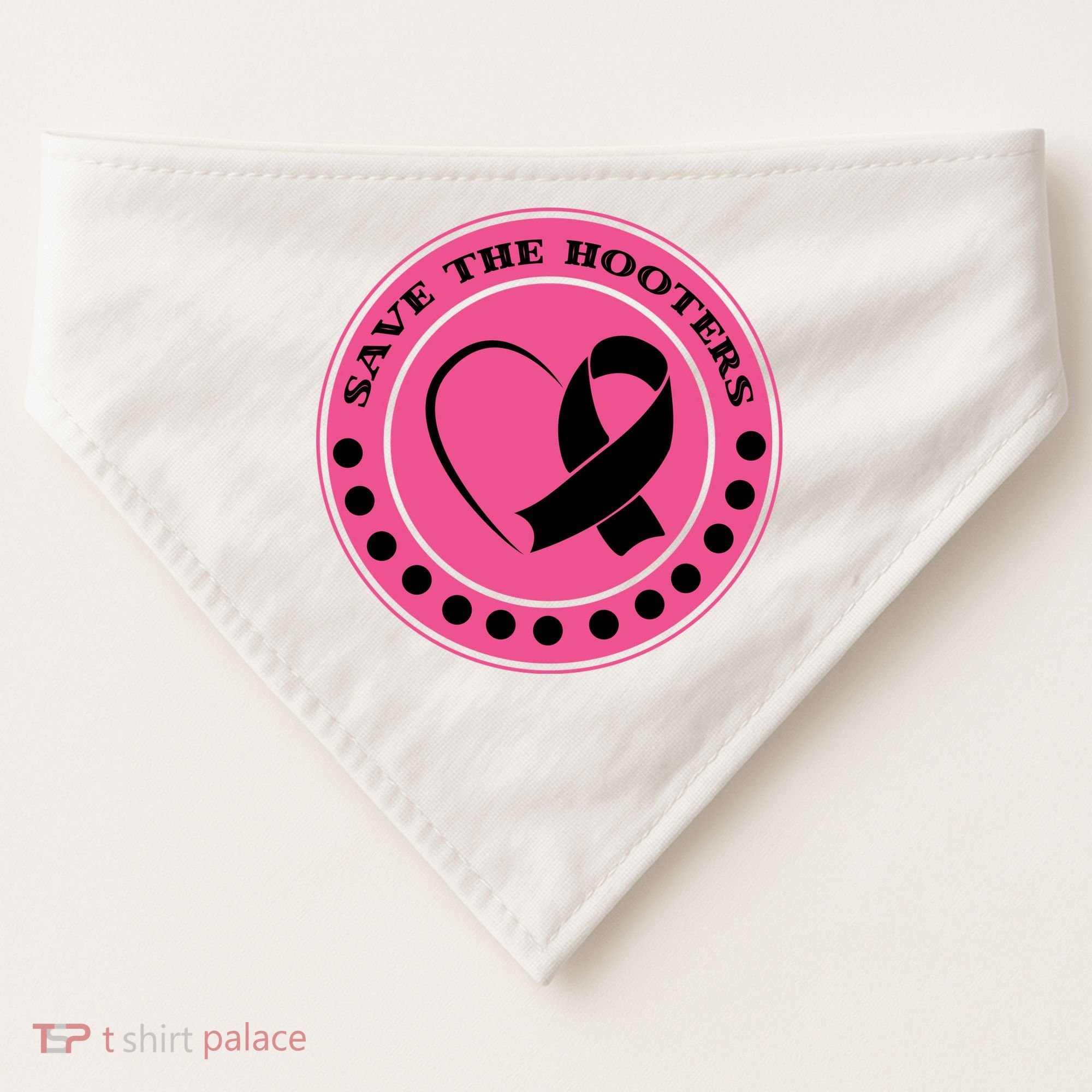 Save The Booters Breast Cancer Awareness USA-Made Doggie Bandana