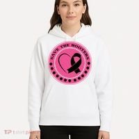 Save The Booters Breast Cancer Awareness Hoodie thumb 5