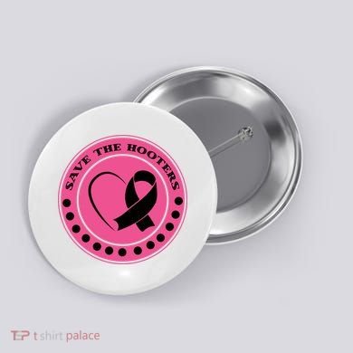 Save The Booters Breast Cancer Awareness Button