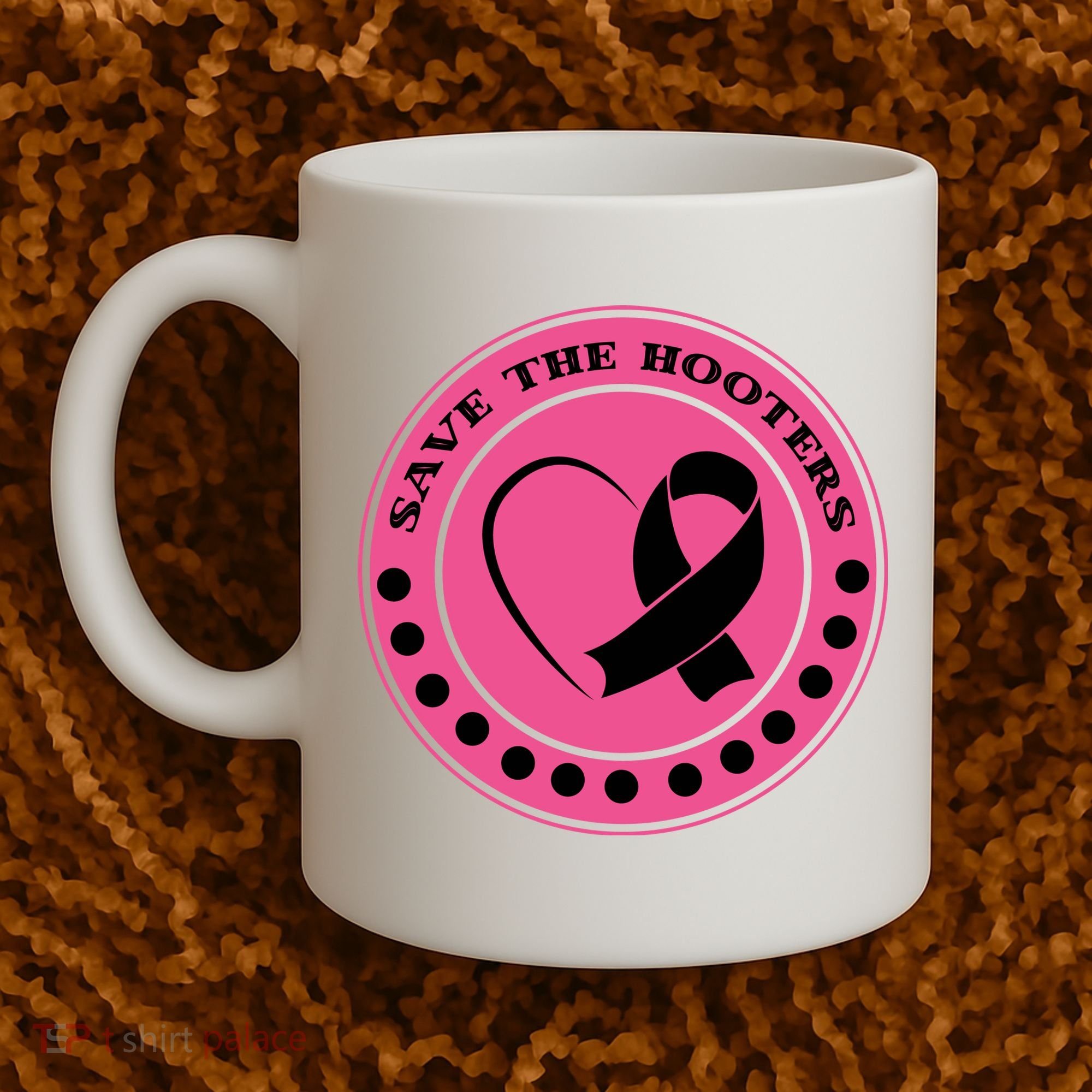 Save The Booters Breast Cancer Awareness Coffee Mug