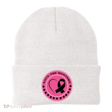 Save The Booters Breast Cancer Awareness Beanie