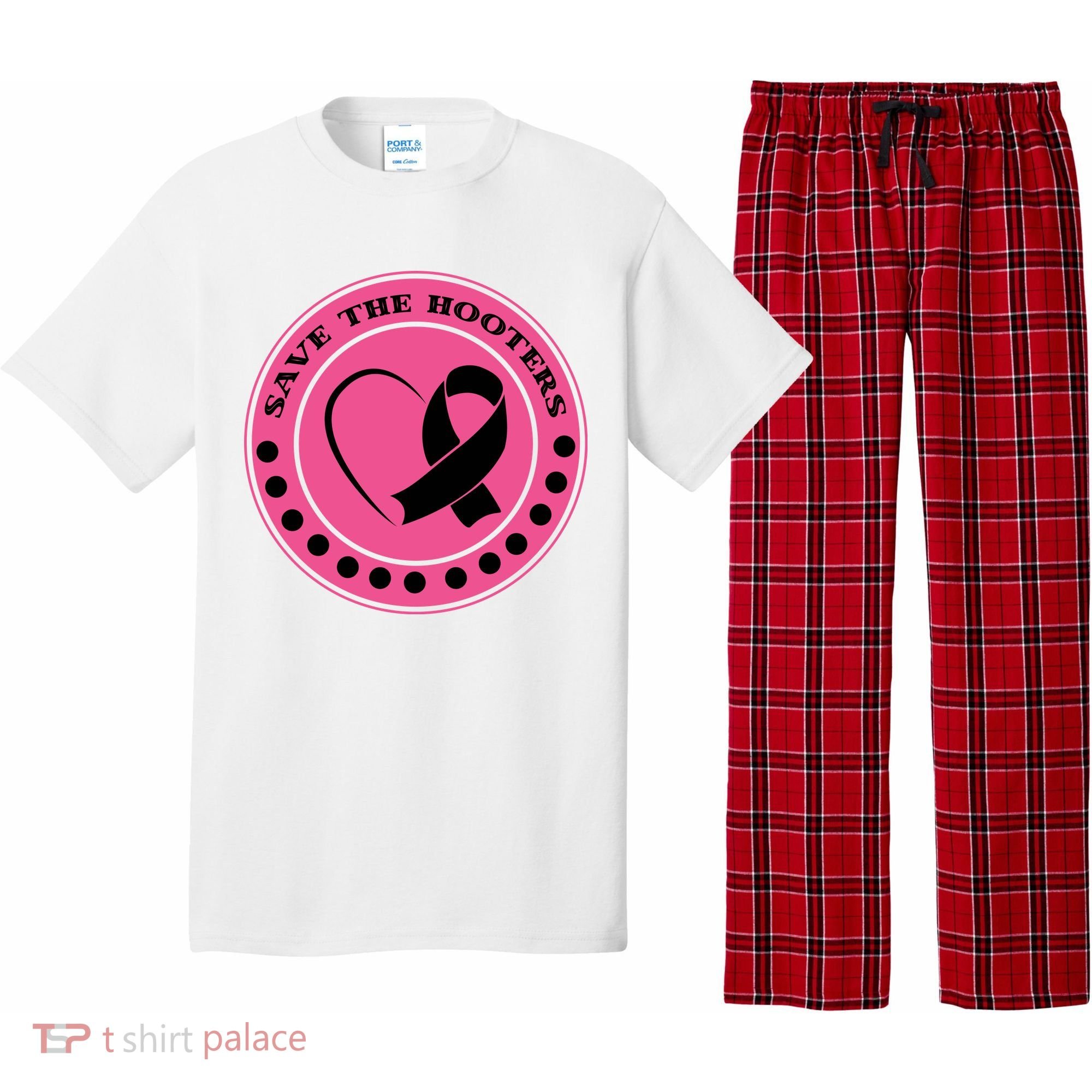 Save The Booters Breast Cancer Awareness Pajama Set