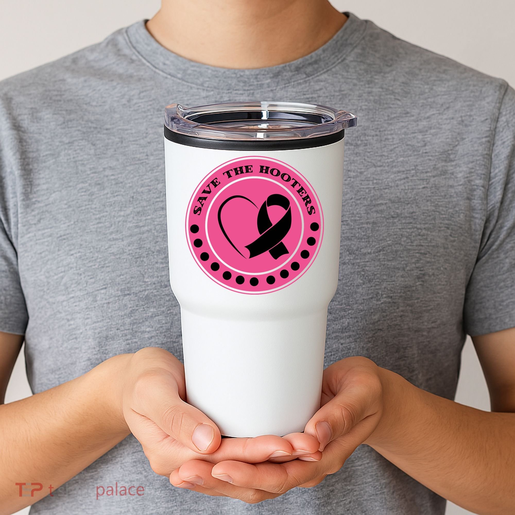 Save The Booters Breast Cancer Awareness Tumbler