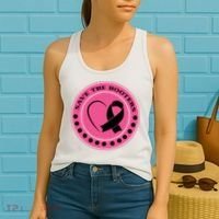Save The Booters Breast Cancer Awareness Women's Tank Top thumb 2