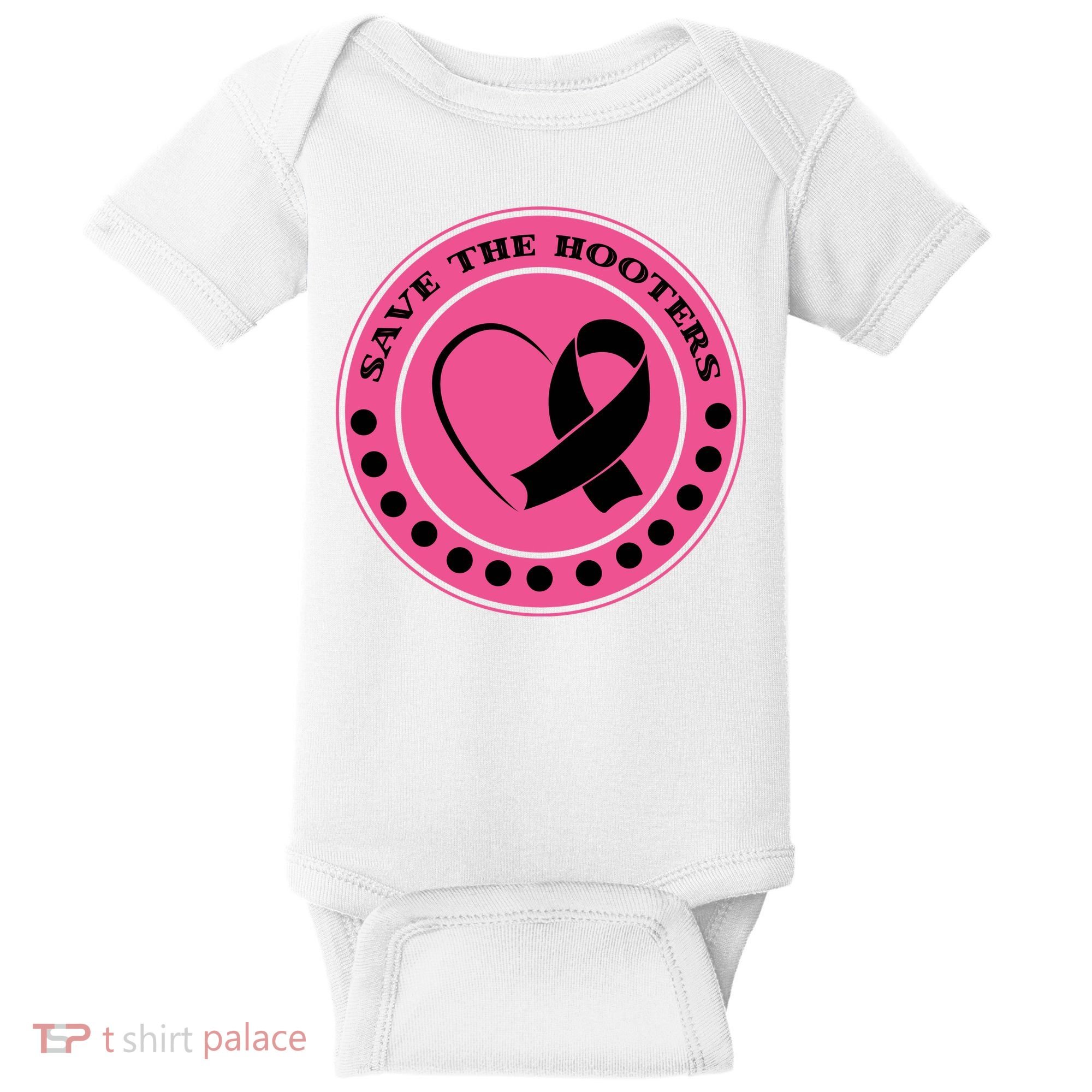 Save The Booters Breast Cancer Awareness Baby Bodysuit