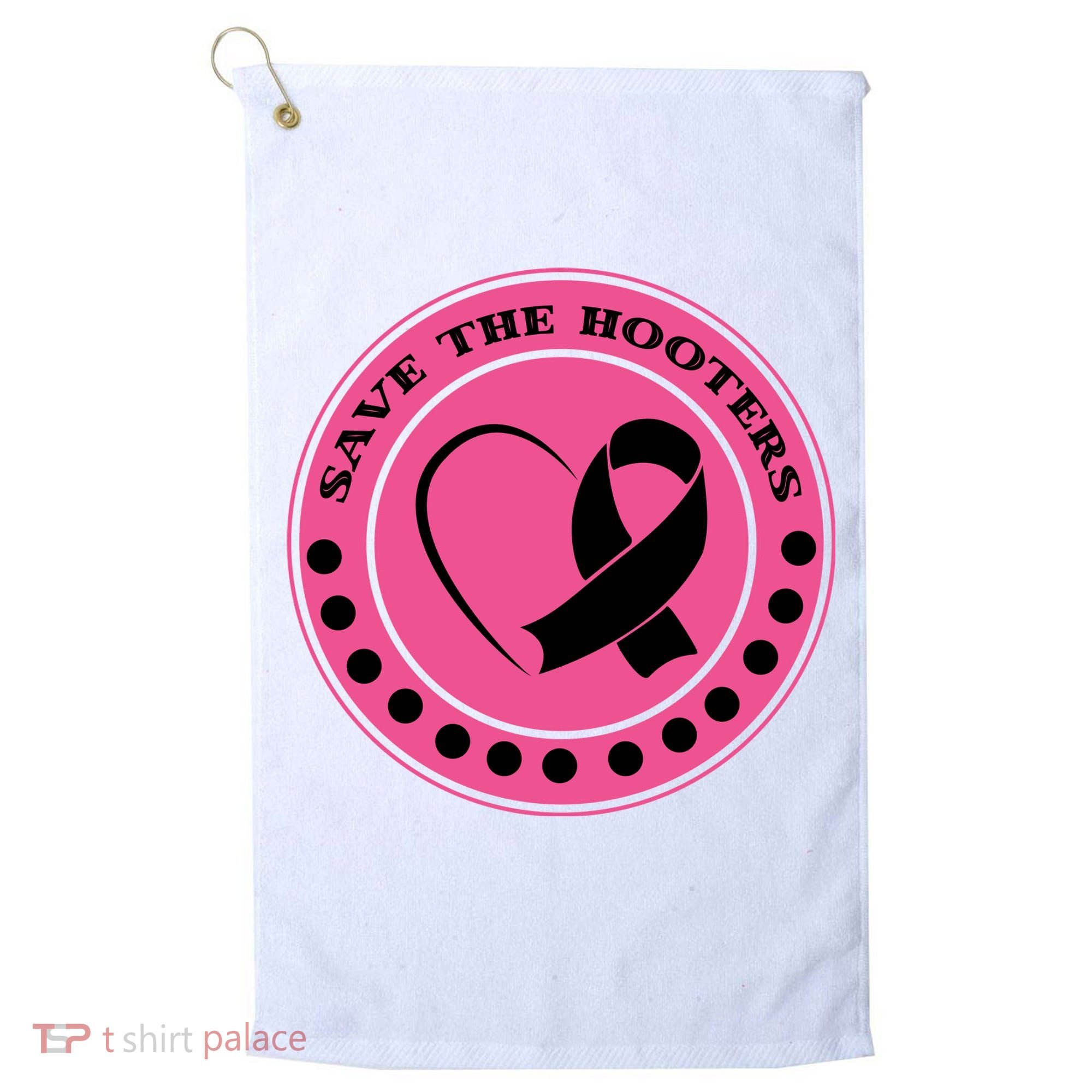 Save The Booters Breast Cancer Awareness Golf Towel