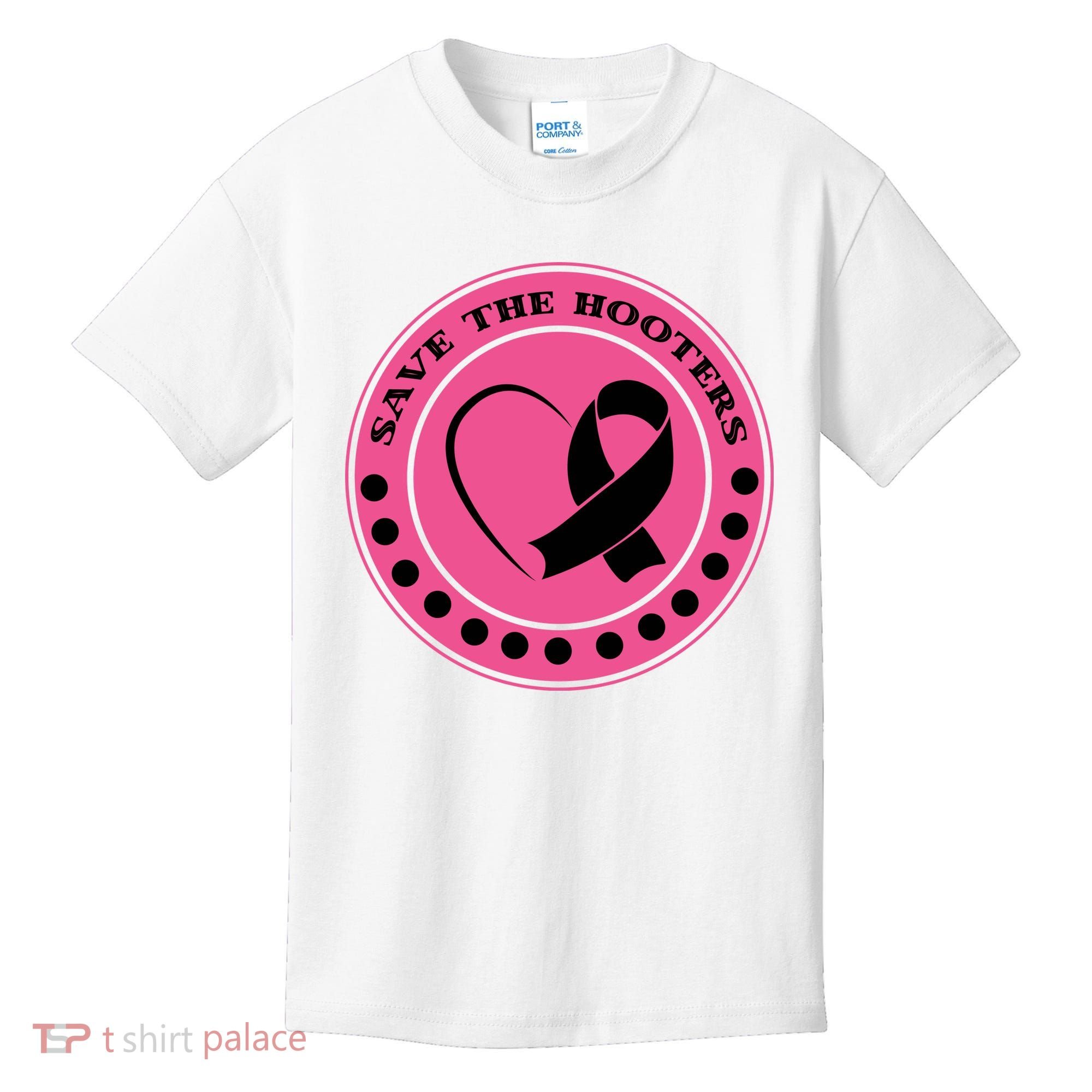 Save The Booters Breast Cancer Awareness Kids T-Shirt