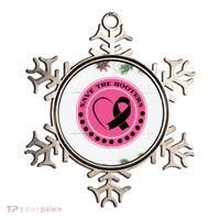 Save The Booters Breast Cancer Awareness Ornament thumb 0
