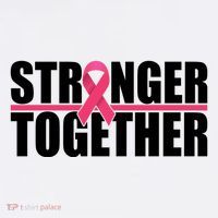 Stronger Together Breast Cancer Awareness Long Sleeve Shirt thumb 2