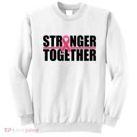 Stronger Together Breast Cancer Awareness Sweatshirt thumb 0