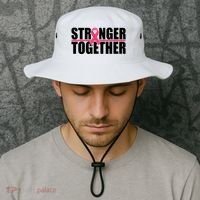 Stronger Together Breast Cancer Awareness Bucket Hat thumb 2