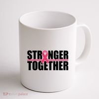 Stronger Together Breast Cancer Awareness Coffee Mug thumb 1