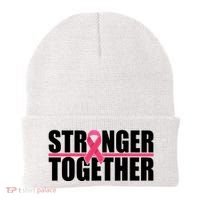 Stronger Together Breast Cancer Awareness Beanie thumb 0