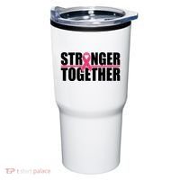 Stronger Together Breast Cancer Awareness Tumbler thumb 0