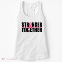 Stronger Together Breast Cancer Awareness Women's Tank Top thumb 0