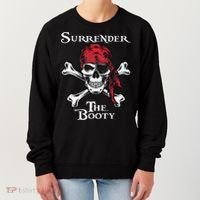 Surrender The Booty Pirate Festival Women's Sweatshirt thumb 0