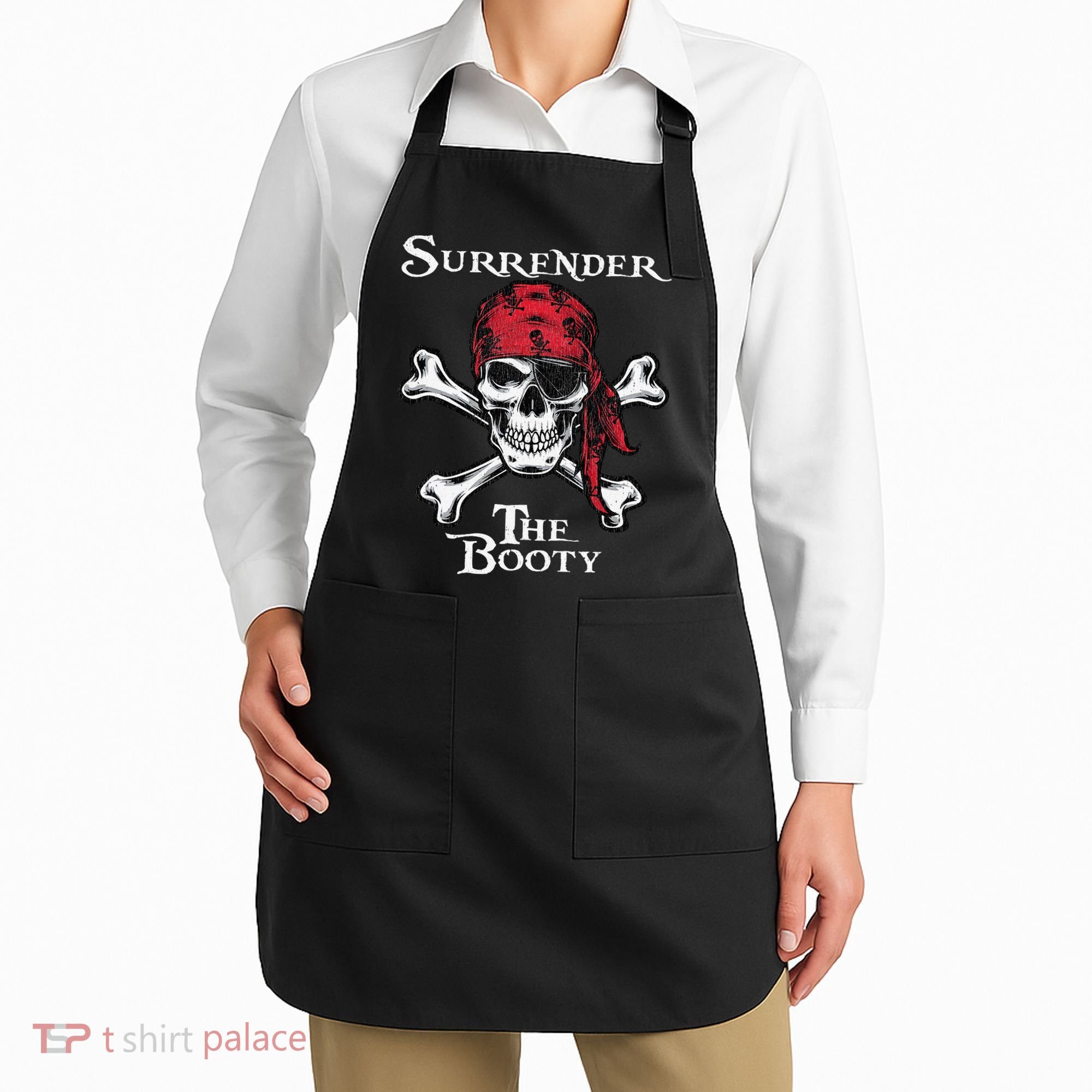 Surrender The Booty Pirate Festival Apron