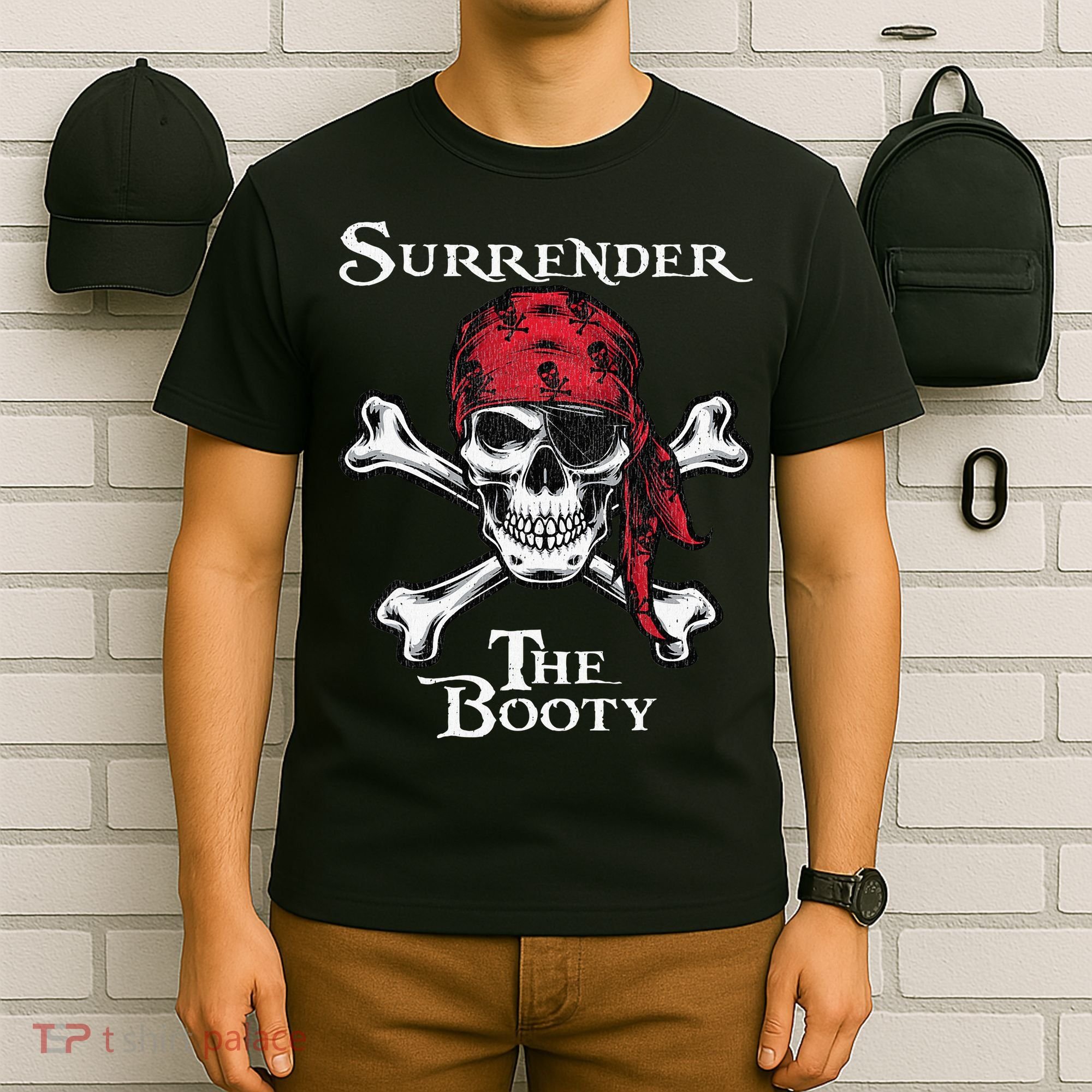 Surrender The Booty Pirate Festival T-Shirt