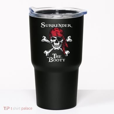 Surrender The Booty Pirate Festival Tumbler