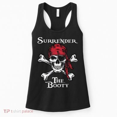 Surrender The Booty Pirate Festival Women's Tank Top