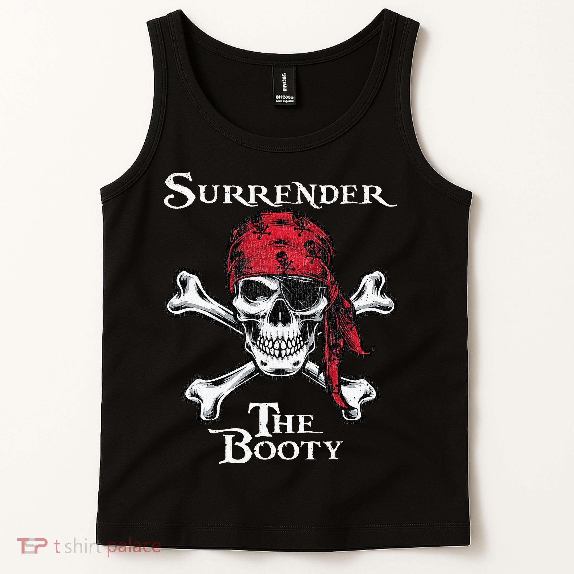 Surrender The Booty Pirate Festival Tank Top