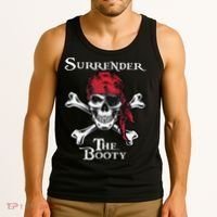 Surrender The Booty Pirate Festival Tank Top thumb 3