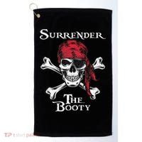 Surrender The Booty Pirate Festival Golf Towel thumb 0