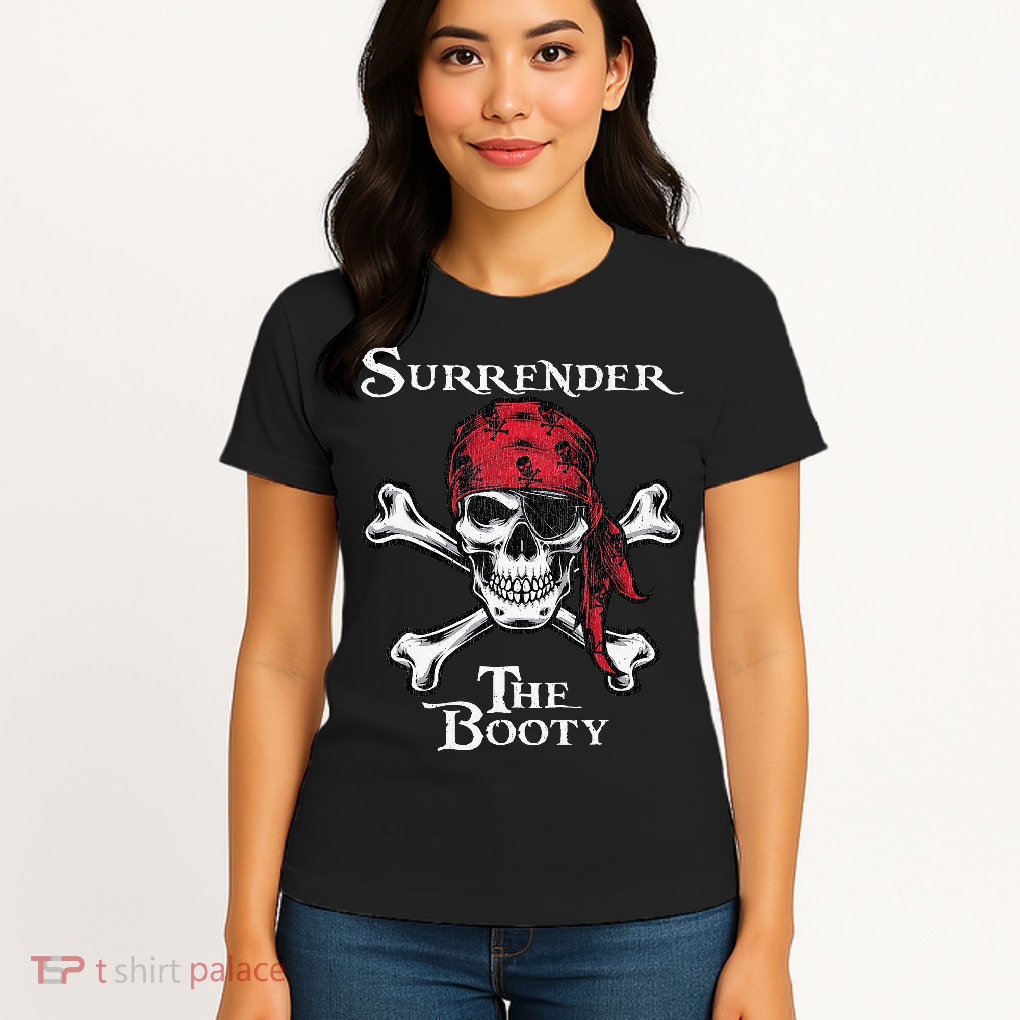 Surrender The Booty Pirate Festival Women's T-Shirt