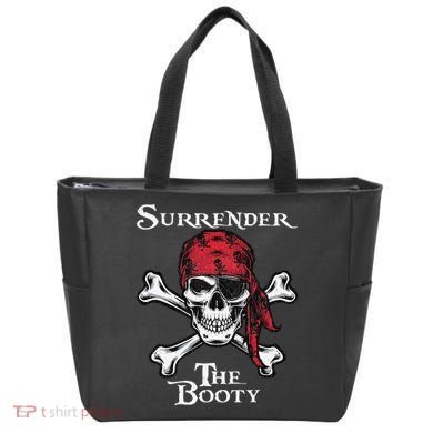 Surrender The Booty Pirate Festival Tote Bag