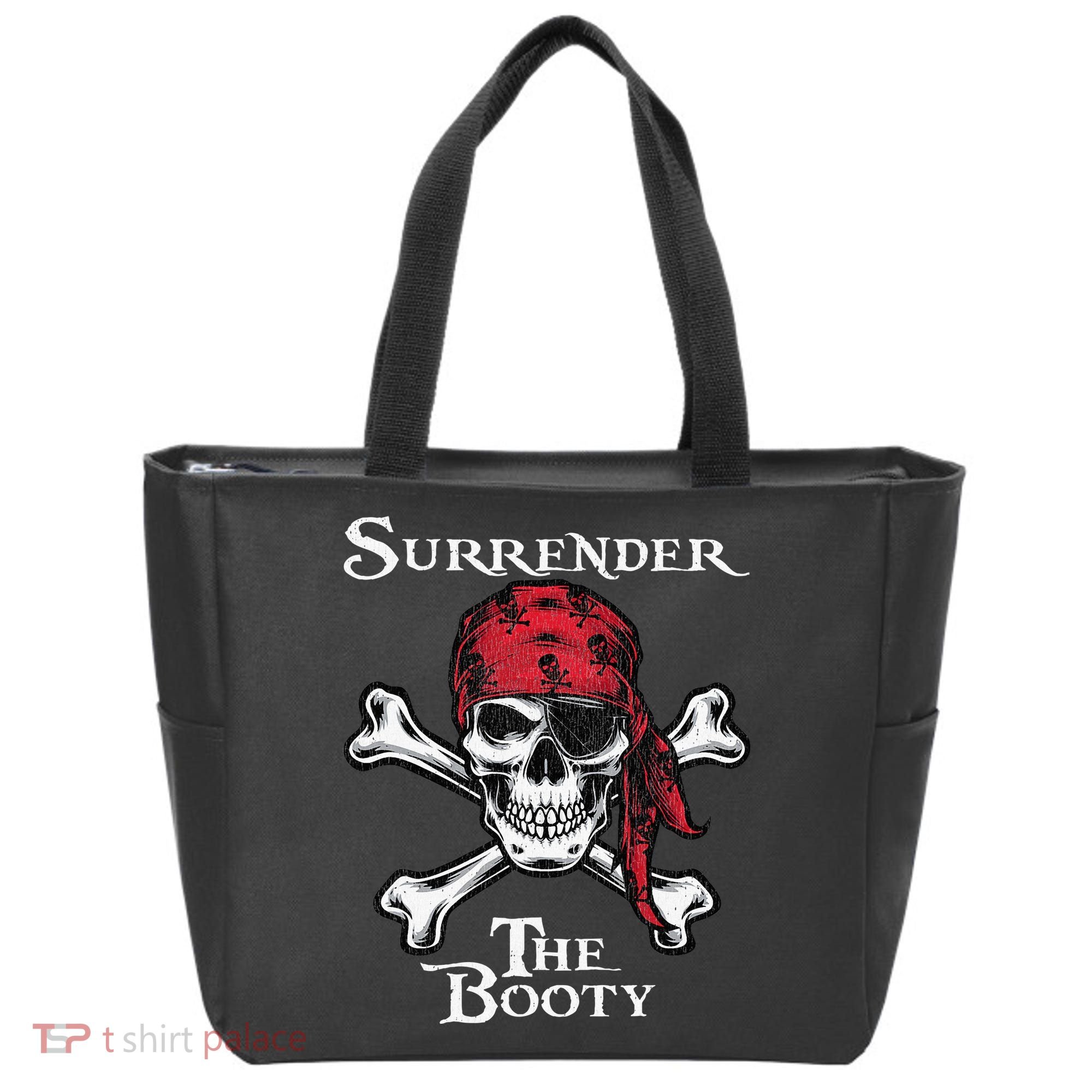 Surrender The Booty Pirate Festival Tote Bag
