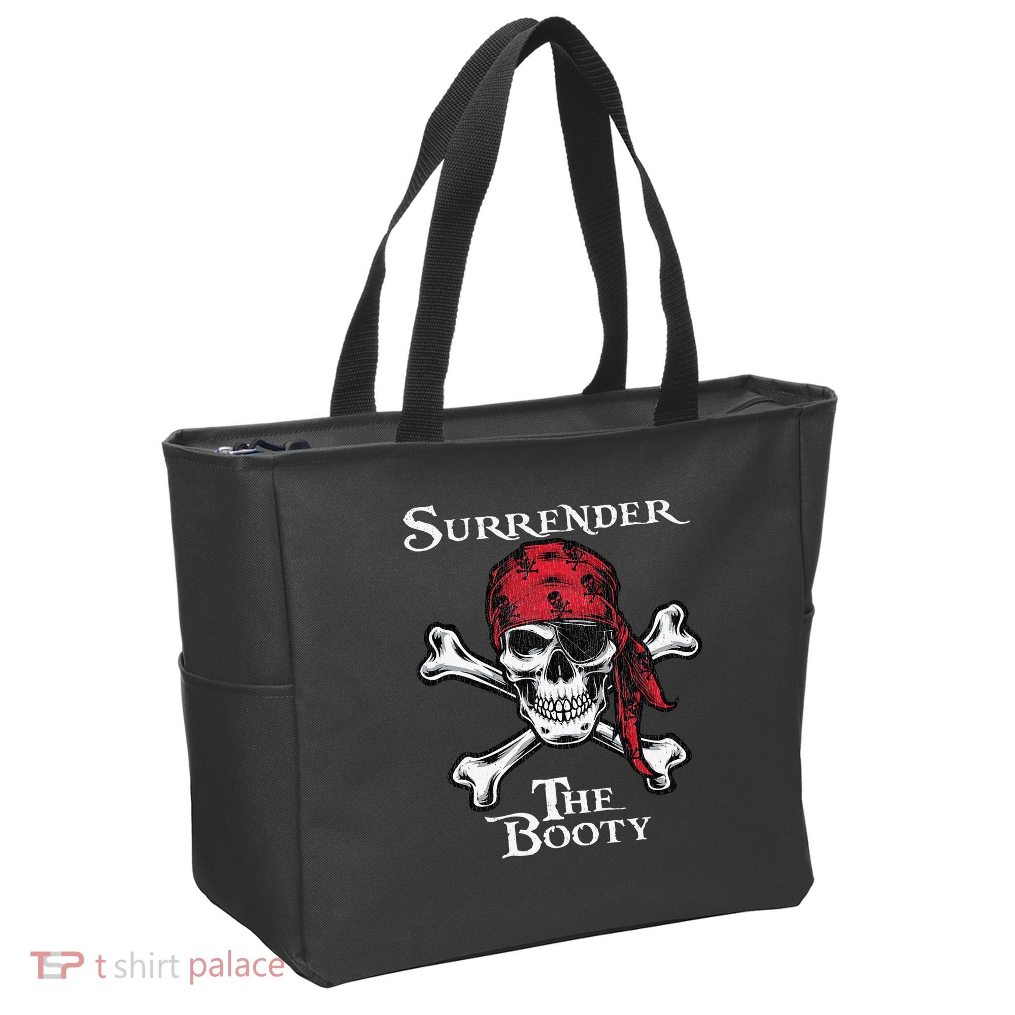 Surrender The Booty Pirate Festival Tote Bag