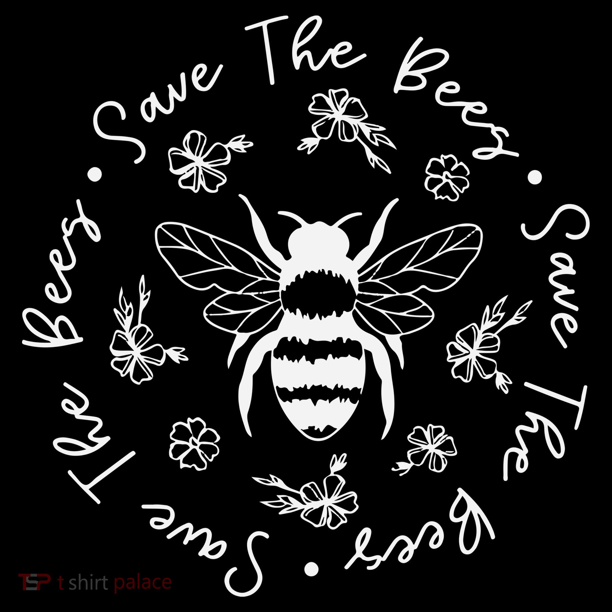 Save The Bees Conserve Endangered Bees USA-Made Doggie Bandana