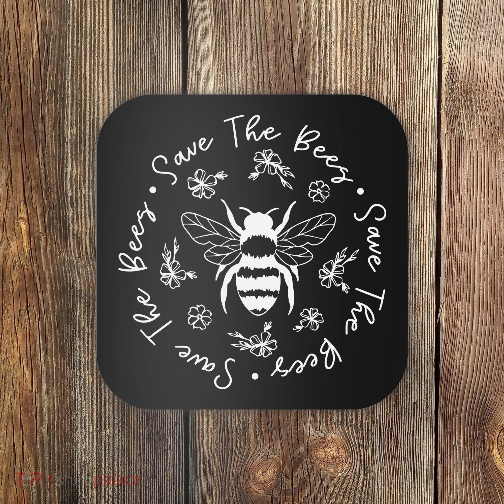 Save The Bees Conserve Endangered Bees Coaster