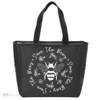 Save The Bees Conserve Endangered Bees Tote Bag thumb 0