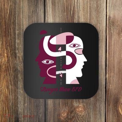 Stronger Than BPD Awareness Coaster
