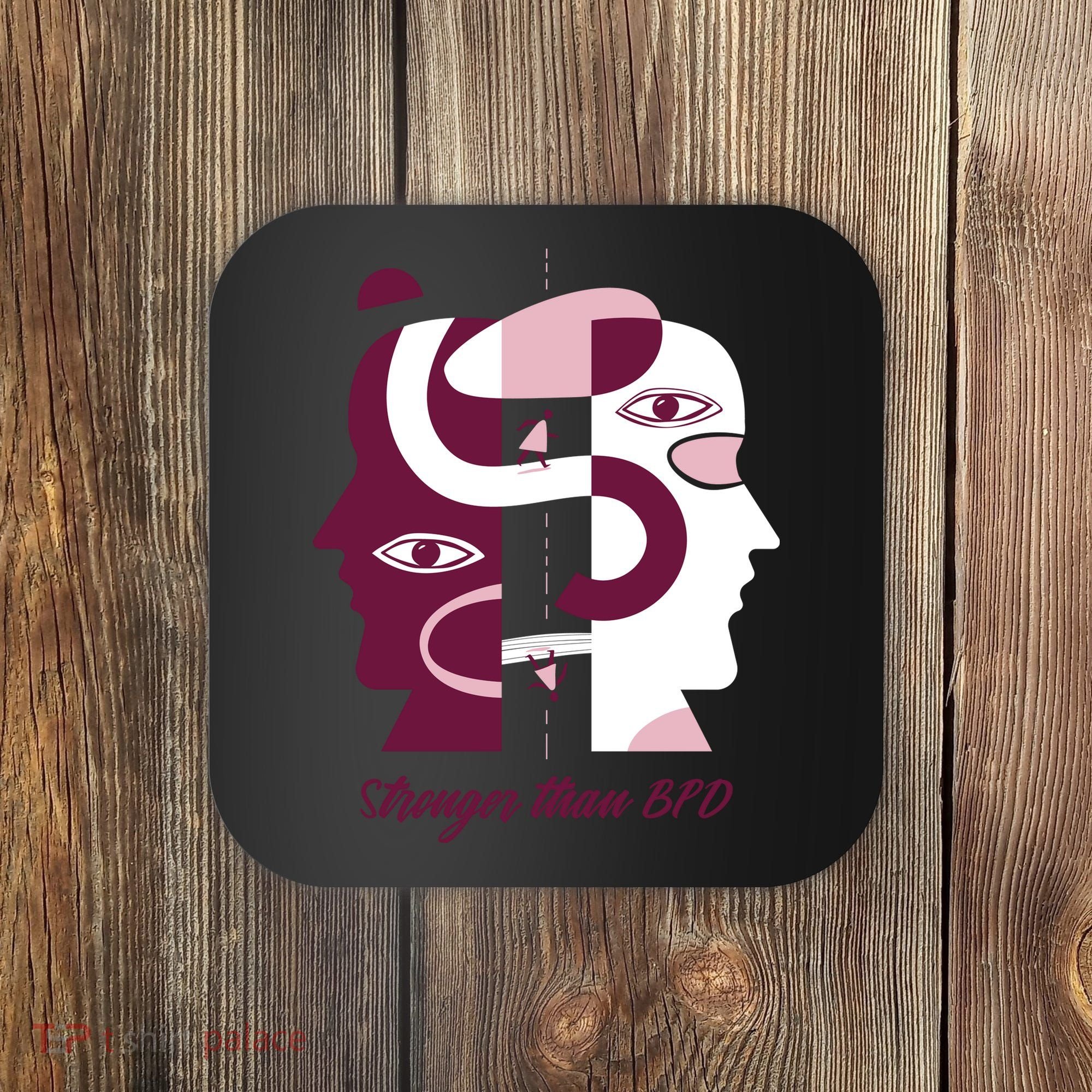 Stronger Than BPD Awareness Coaster