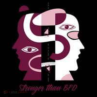 Stronger Than BPD Awareness Coaster thumb 2