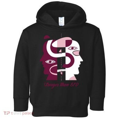 Stronger Than BPD Awareness Toddler Hoodie