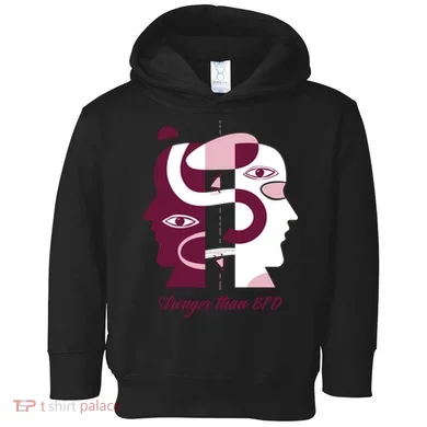 Stronger Than BPD Awareness Toddler Hoodie