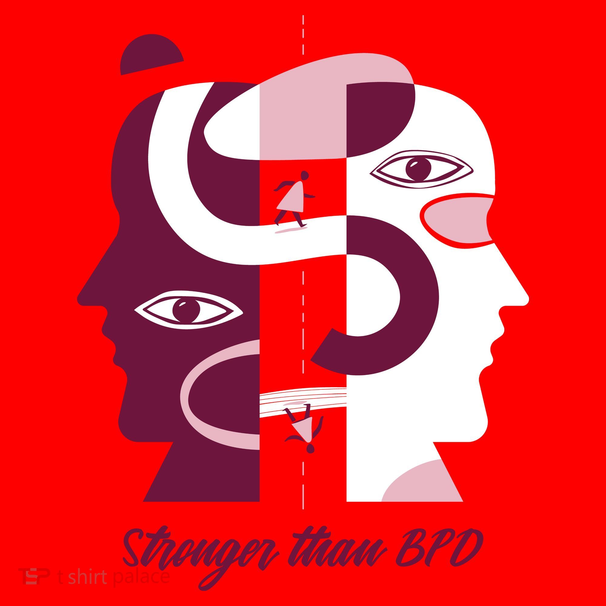 Stronger Than BPD Awareness Santa Hat
