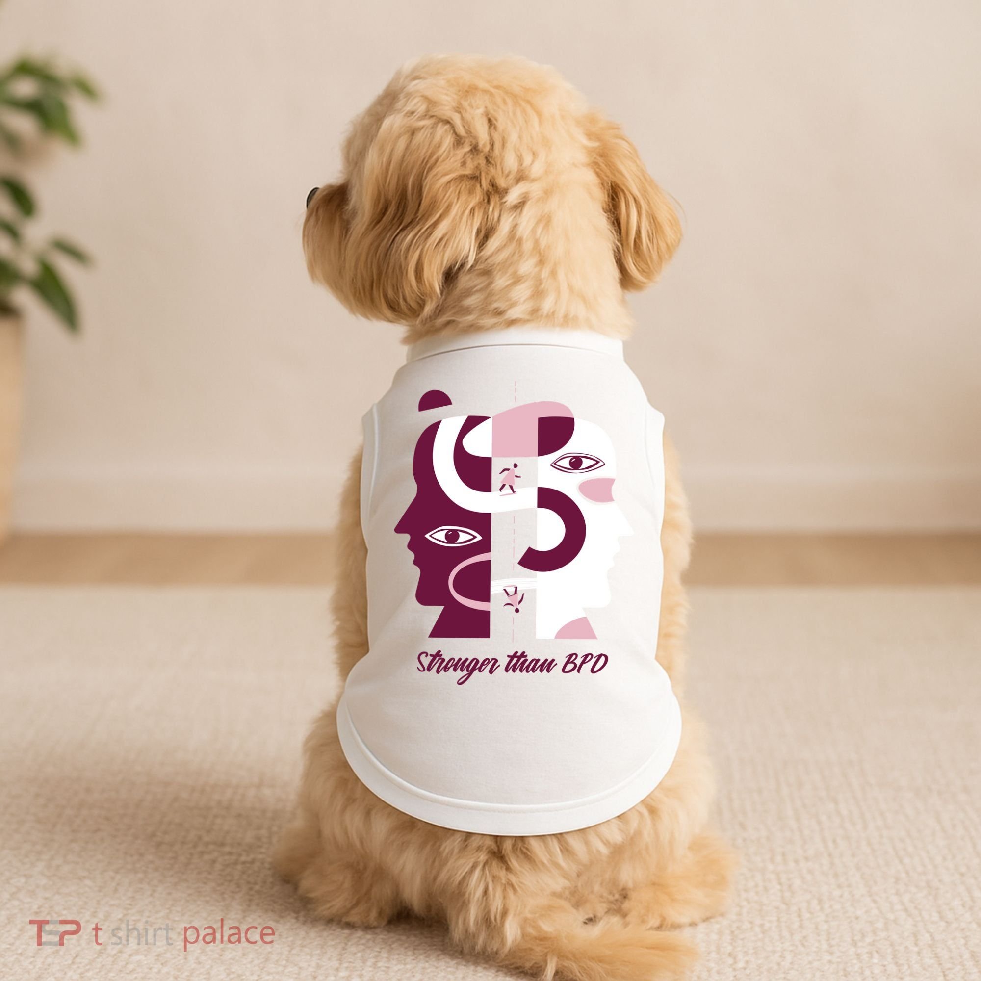 Stronger Than BPD Awareness Doggie Tank