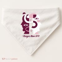 Stronger Than BPD Awareness USA-Made Doggie Bandana thumb 0