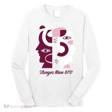 Stronger Than BPD Awareness Long Sleeve Shirt