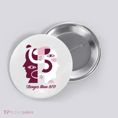 Stronger Than BPD Awareness Button