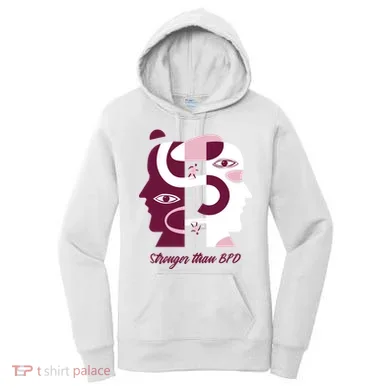 Stronger Than BPD Awareness Women's Hoodie