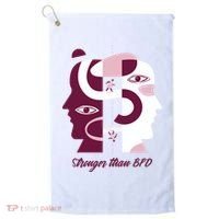 Stronger Than BPD Awareness Golf Towel thumb 0