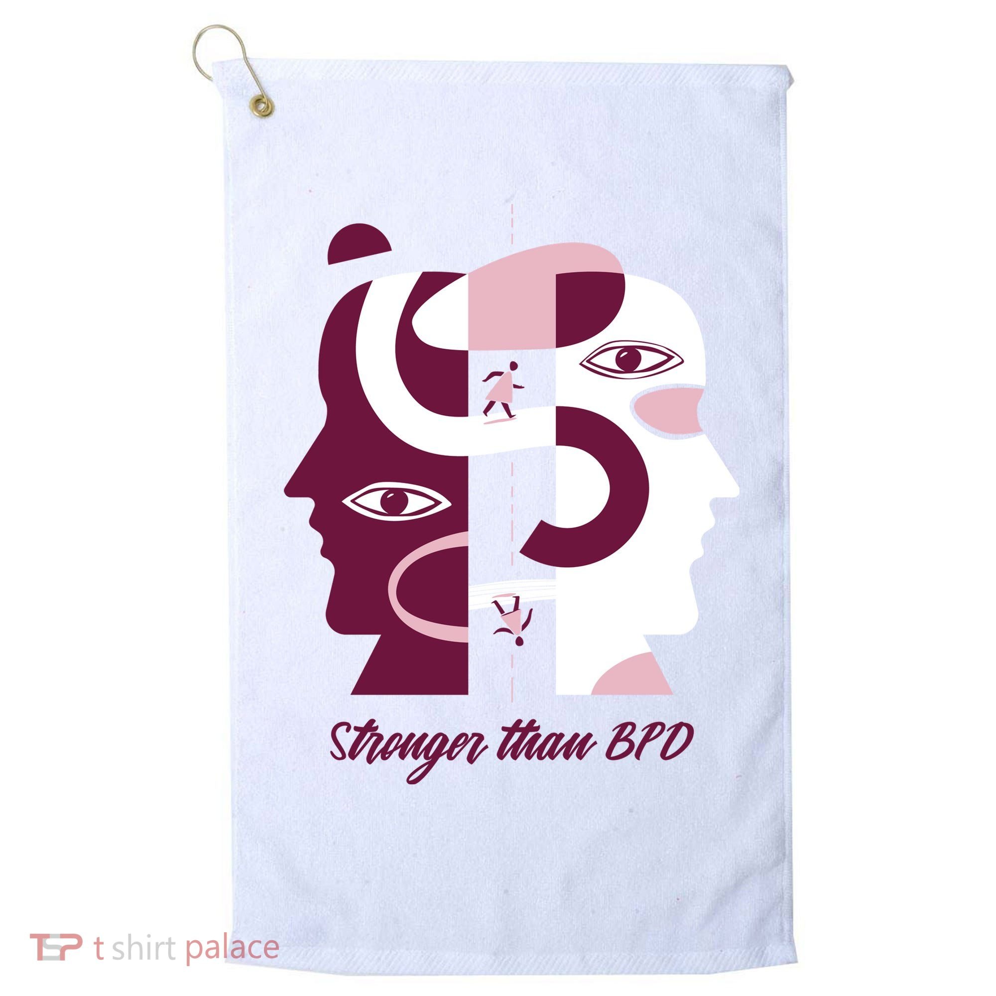 Stronger Than BPD Awareness Golf Towel